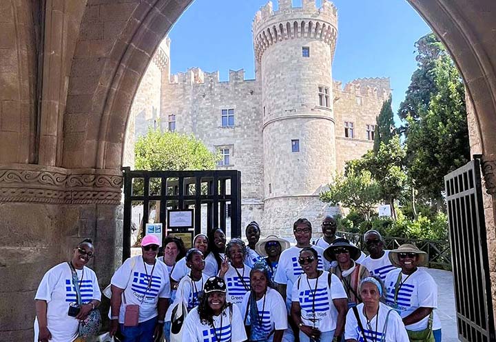 Group in Greece
