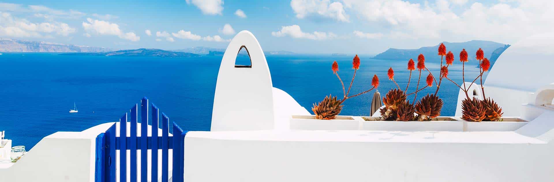 Santorini Greece View