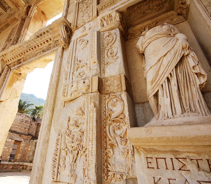 1,900-year old Library of Celsus