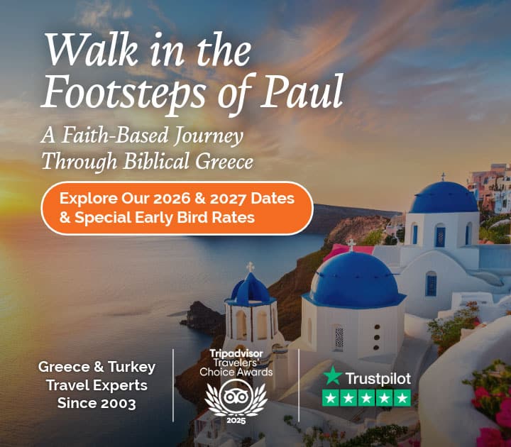 Santorini Island, Greece at Sunset