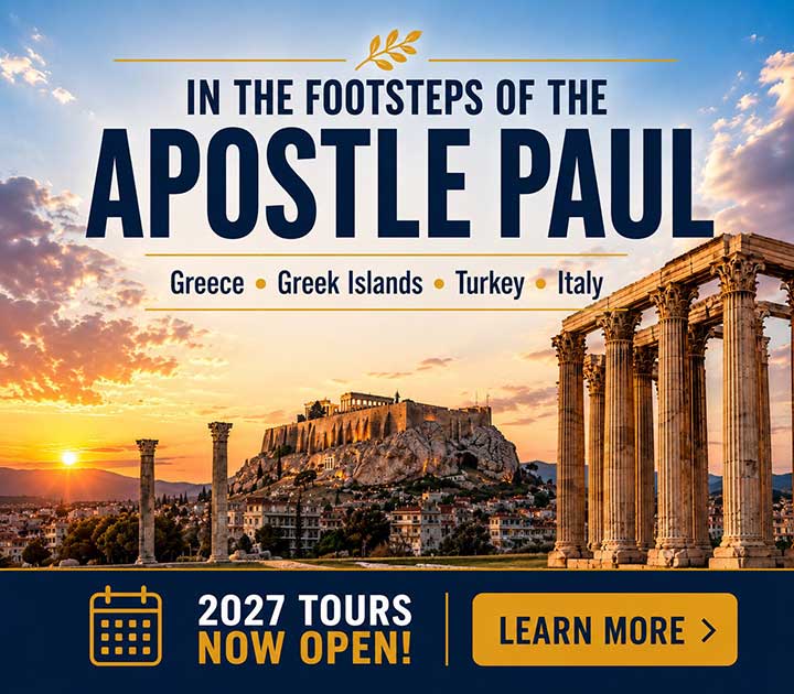 In the Footsteps of the Apostle Paul tours to Greece, Greek Islands, Turkey and Italy with America Greece Tours®